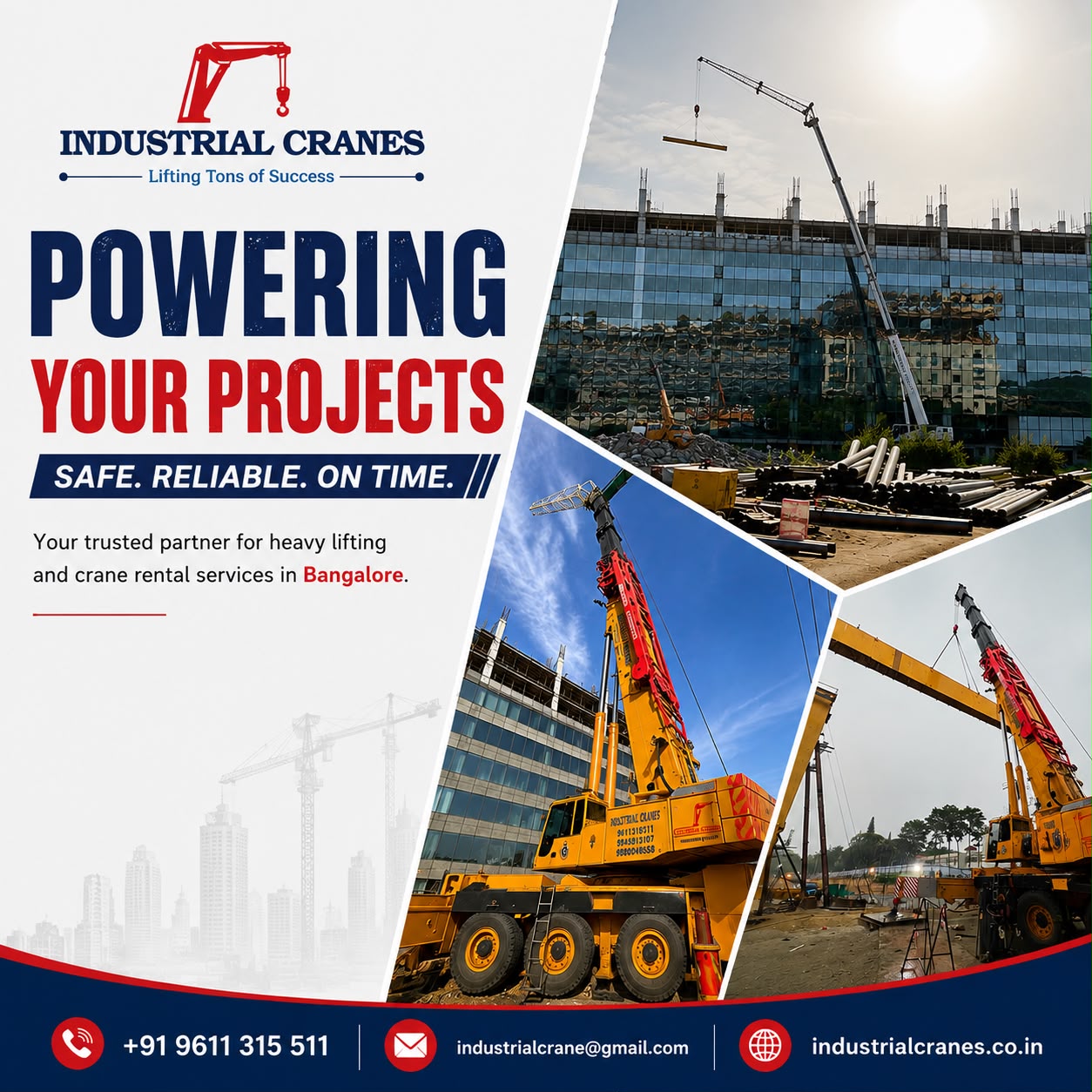 Cranes in Bangalore